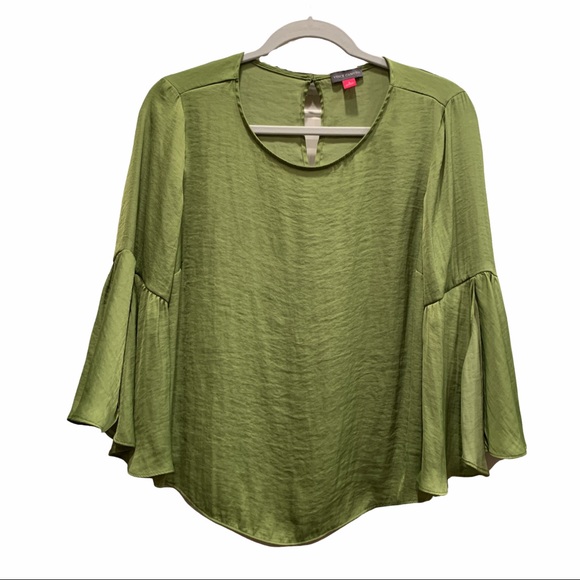 Vince Camuto Tops - Vince Camuto Silky Bell Sleeve Blouse